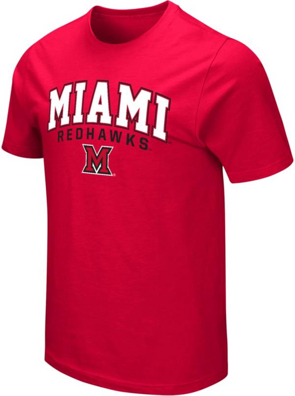 Colosseum Men's Miami RedHawks Red T-Shirt