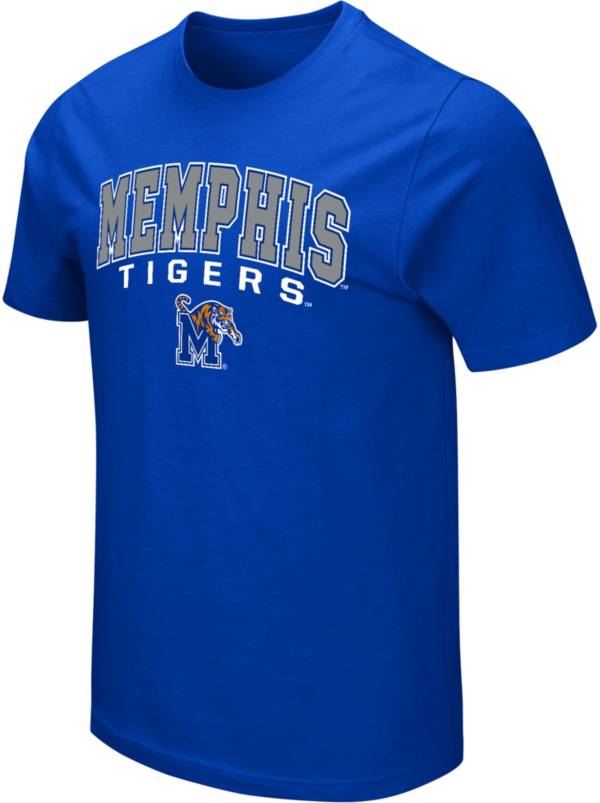Colosseum Men's Memphis Tigers Blue T-Shirt