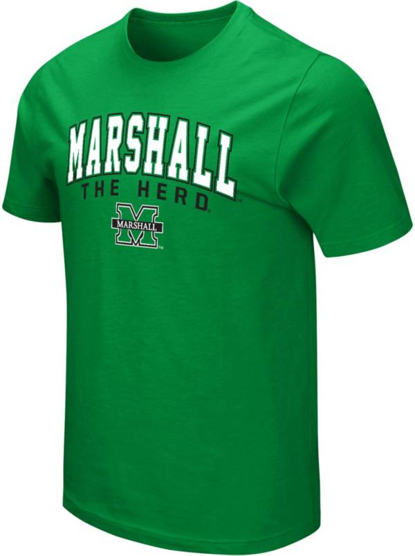 Colosseum Men's Marshall Thundering Herd Green T-Shirt