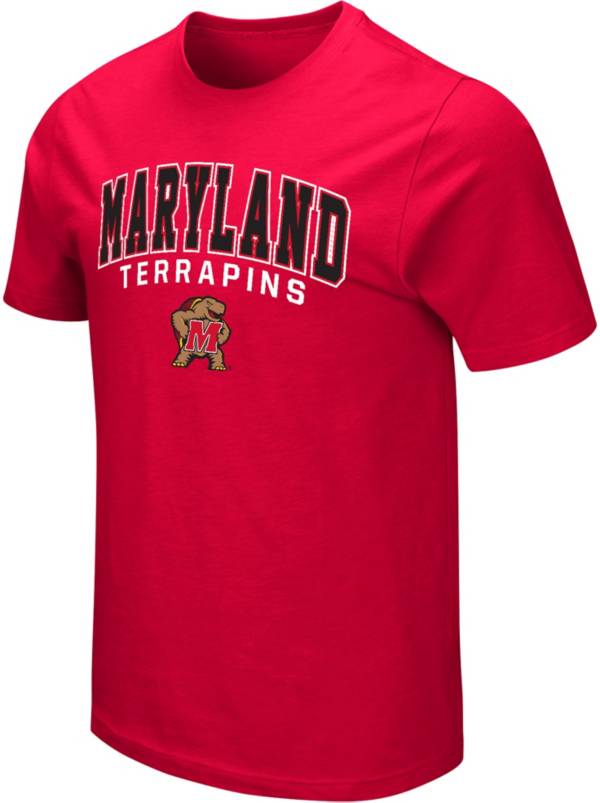 Colosseum Men's Maryland Terrapins Red T-Shirt