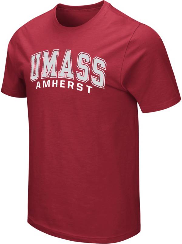 Colosseum Men's UMass Minutemen Maroon T-Shirt