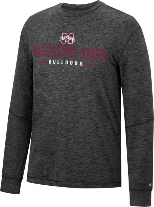 Colosseum Men's Mississippi State Bulldogs Black Tournament Long Sleeve T-Shirt