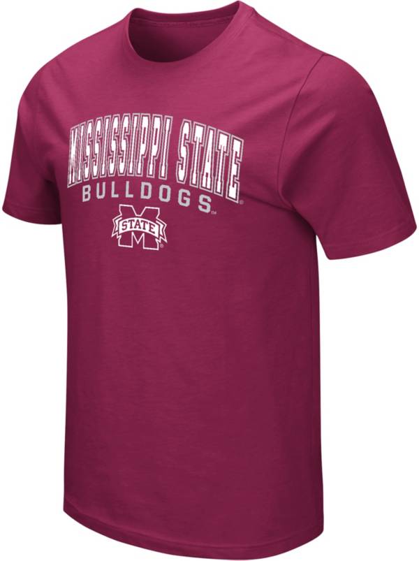 Colosseum Men's Mississippi State Bulldogs Maroon T-Shirt product image
