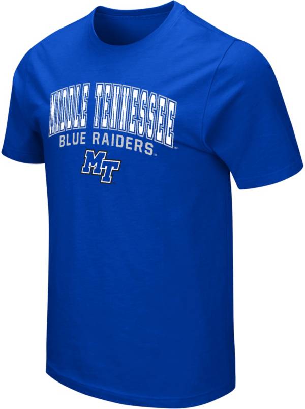 Colosseum Men's Middle Tennessee State Blue Raiders Blue T-Shirt