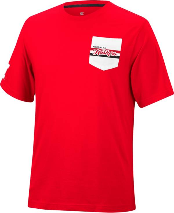 Colosseum Men's Nebraska Cornhuskers Scarlet League Game T-Shirt product image
