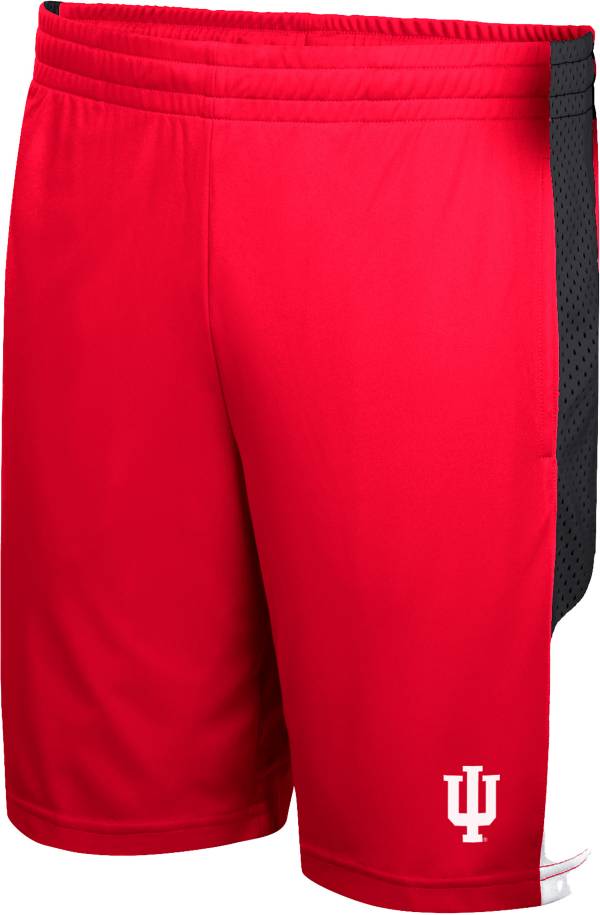 Colosseum Men's Indiana Hoosiers Crimson Basketball Shorts