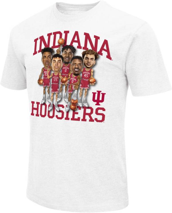 Colosseum Men's Indiana Hoosiers White 22 Team T-Shirt