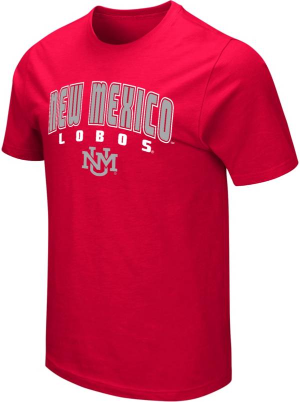 Colosseum Men's New Mexico Lobos Cherry T-Shirt