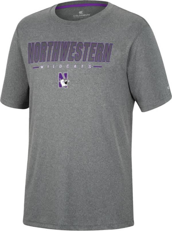 Colosseum Men's Northwestern Wildcats Northwestern Wildcats Hi Press T-Shirt product image