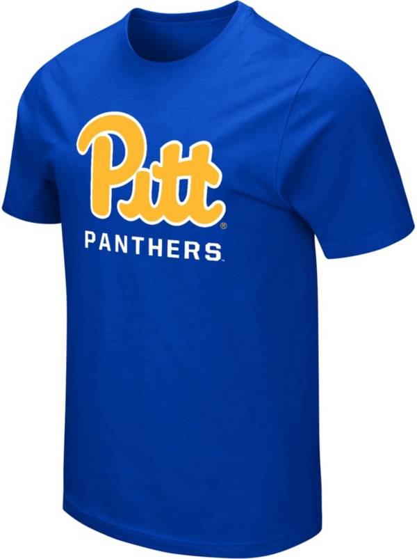 Colosseum Men's Pitt Panthers Blue T-Shirt