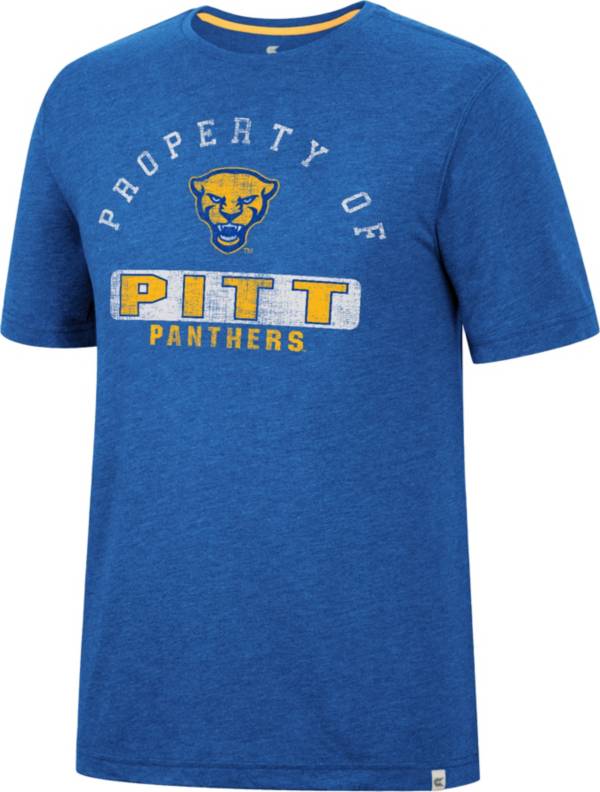 Colosseum Men's Pitt Panthers Gold Tri-Blend T-Shirt product image