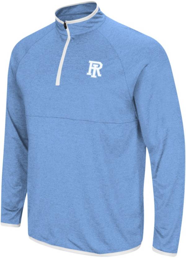 Colosseum Men's Rhode Island Rams NavyBlue Rival 1/4 Zip Jacket product image