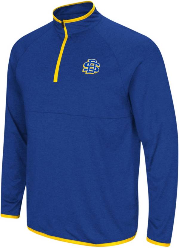 Colosseum Men's South Dakota State Jackrabbits Blue Rival 1/4 Zip ...