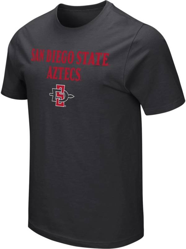 Colosseum Men's San Diego State Aztecs Black T-Shirt