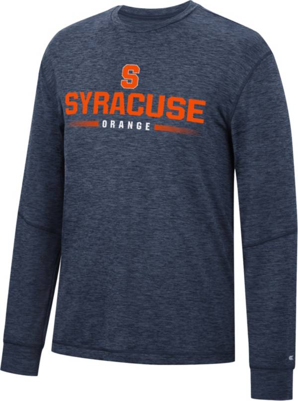 Colosseum Men's Syracuse Orange Blue Tournament Long Sleeve T-Shirt