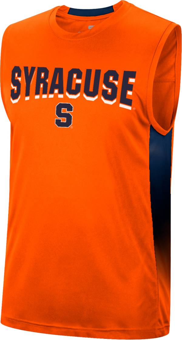 Colosseum Men's Syracuse Orange Orange Hollywood Sleeveless T-Shirt