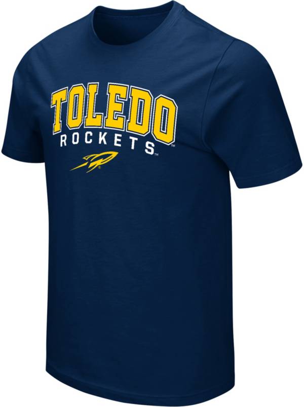 Colosseum Men's Toledo Rockets Midnight Blue T-Shirt