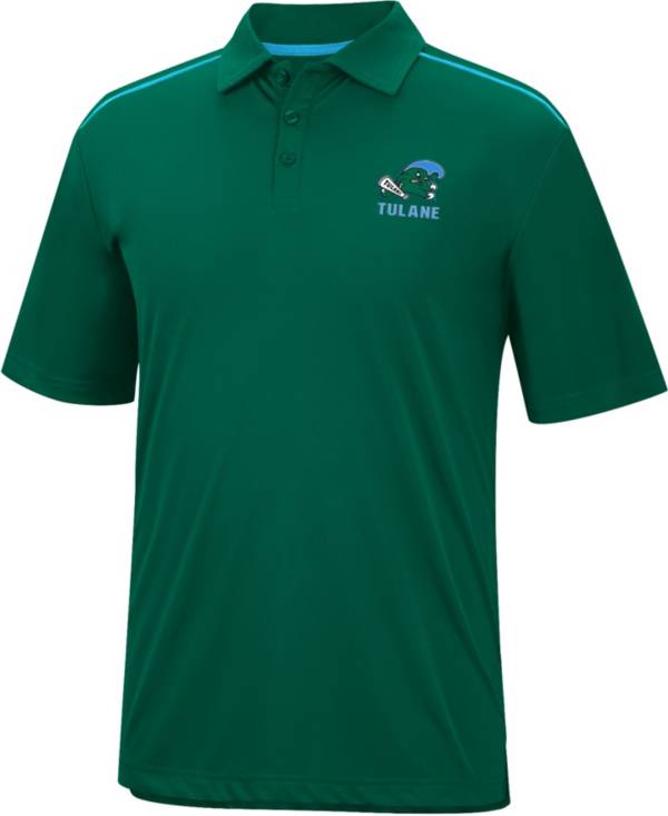 Colosseum Men's Tulane Green Wave Gren Polo product image