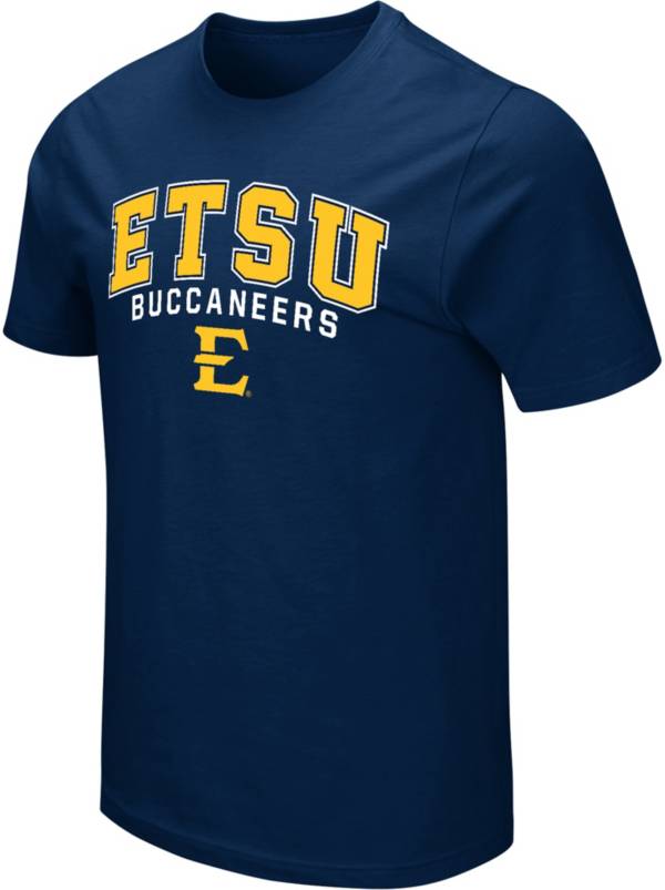 Colosseum Men's East Tennessee State Buccaneers Navy T-Shirt product image