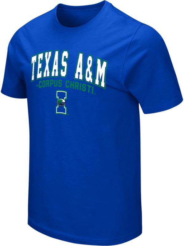 Colosseum Men's Texas A&M -Corpus Christi Islanders Blue T-Shirt
