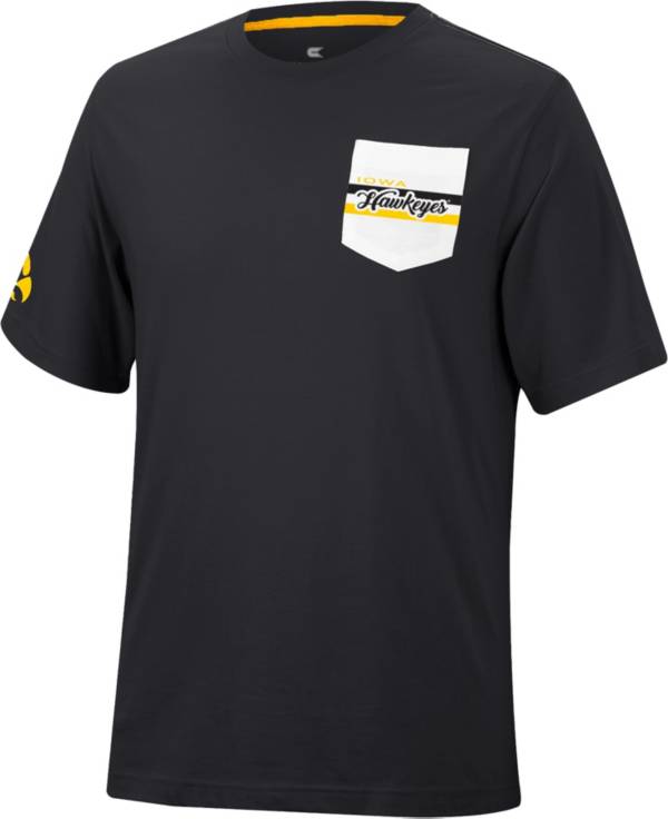 Colosseum Men's Iowa Hawkeyes Black League Game T-Shirt product image