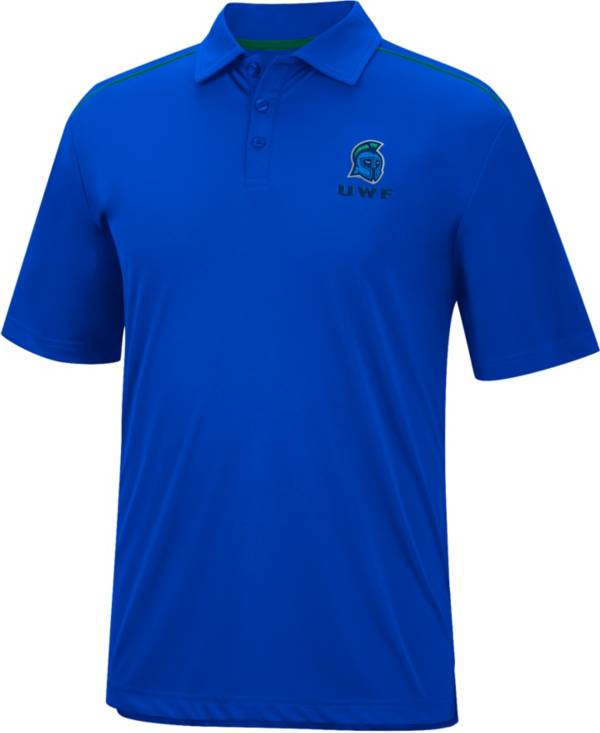 Colosseum Men's West Florida Argonauts Royal Blue Polo