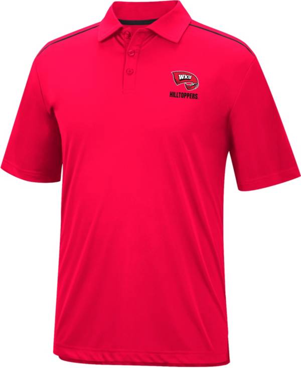Colosseum Men's Western Kentucky Hilltoppers Red Polo product image