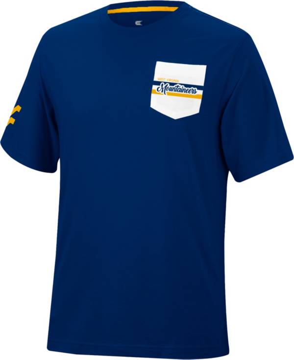 Colosseum Men's West Virginia Mountaineers Blue League Game T-Shirt