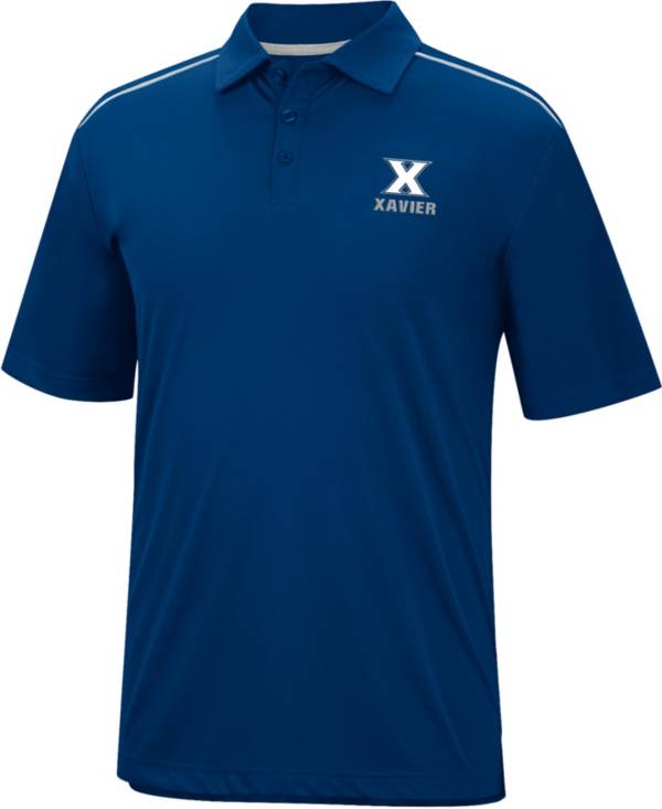 Colosseum Men's Xavier Musketeers Blue Polo product image