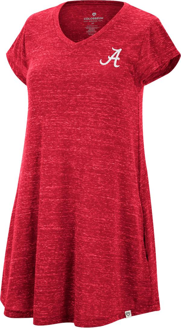 Colosseum Women's Alabama Crimson Tide Crimson Diary T-Shirt Dress