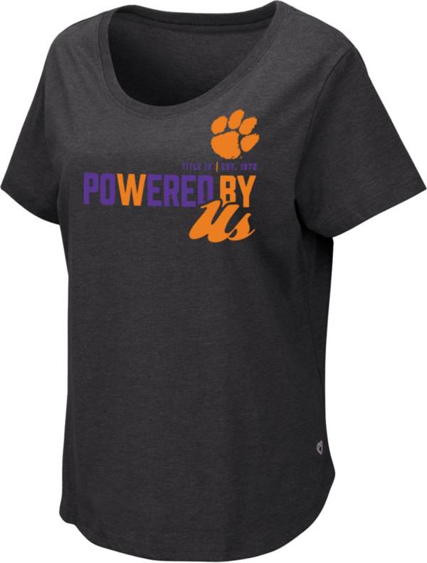 Colosseum Women's Clemson Tigers Black Title IX T-Shirt