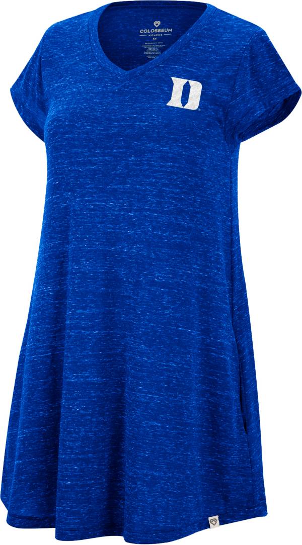 Colosseum Women's Duke Blue Devils Duke Blue Diary T-Shirt Dress