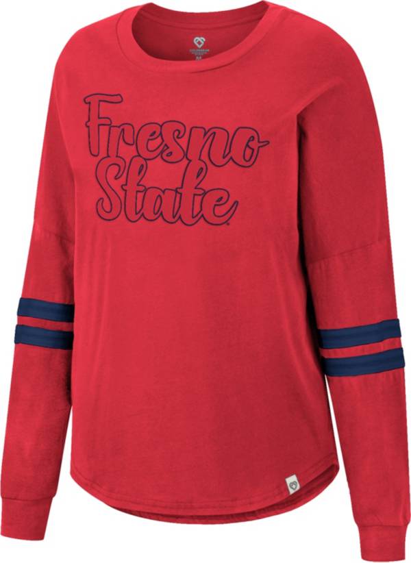Colosseum Women's Fresno State Bulldogs Cardinal Earth Longsleeve T-Shirt product image