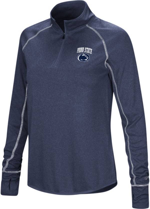 Colosseum Women's Penn State Nittany Lions Blue Stingray 1/4 Zip Jacket product image