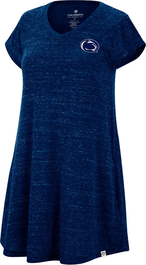 Colosseum Women's Penn State Nittany Lions Blue Diary T-Shirt Dress