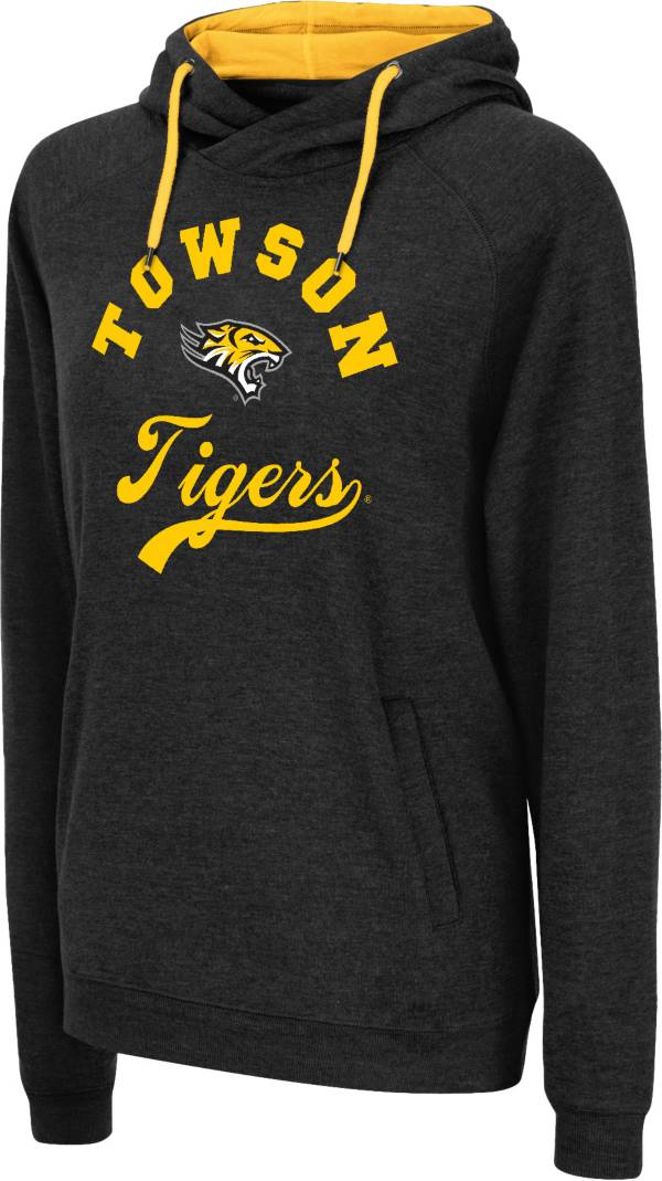Colosseum Women's Towson Tigers Black Promo Hoodie product image