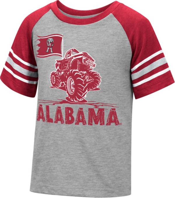 Colosseum Youth Alabama Crimson Tide Gray Truck T-Shirt