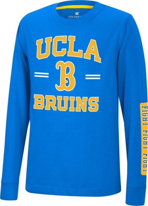 Colosseum Youth UCLA Bruins True Blue Long Sleeve Trolley T-Shirt