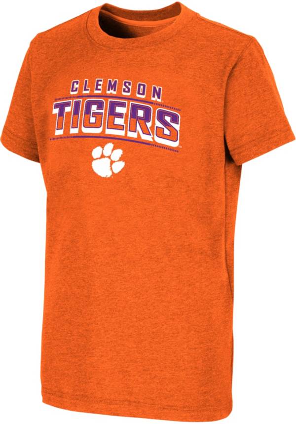 Colosseum Youth Clemson Tigers Orange Playbook T-Shirt
