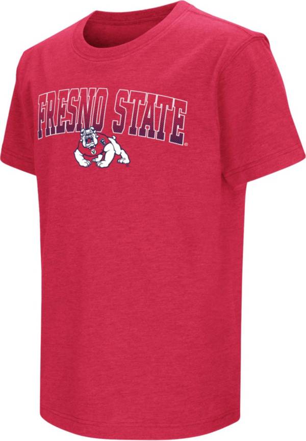 Colosseum Youth Fresno State Bulldogs Cardinal Playbook T-Shirt