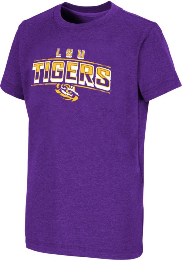 Colosseum Youth LSU Tigers Purple Playbook T-Shirt product image
