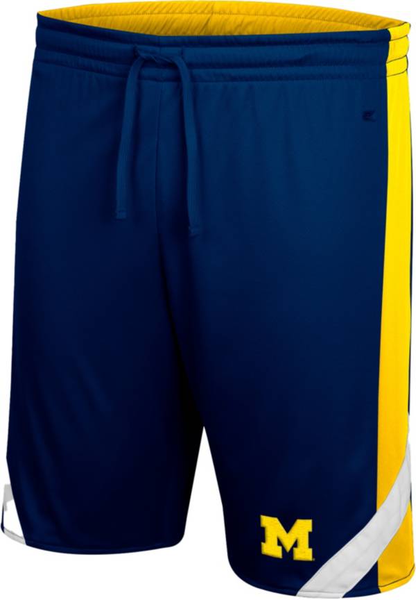 Colosseum Youth Michigan Wolverines Blue Shorts