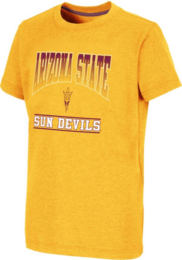 Colosseum Youth Arizona State Sun Devils Gold Toffee T-Shirt product image
