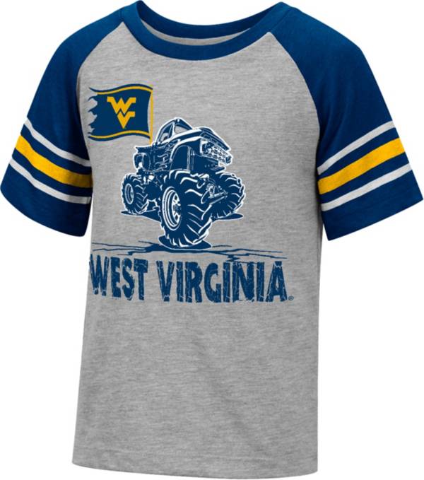 Colosseum Youth West Virginia Mountaineers Gray Truck T-Shirt