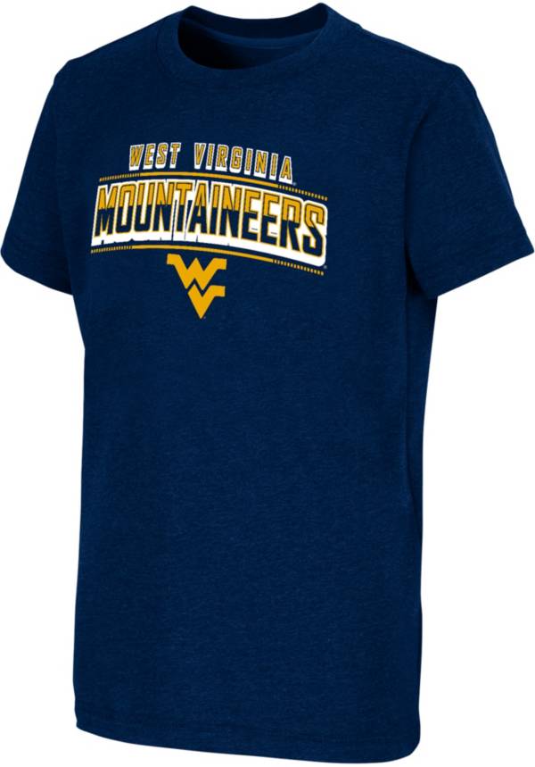 Colosseum Youth West Virginia Mountaineers Blue Playbook T-Shirt