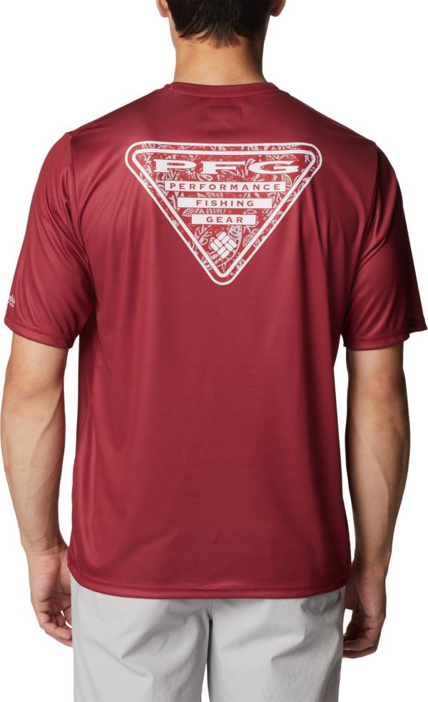 Columbia Men's Alabama Crimson Tide Crimson Terminal Tackle Shirt