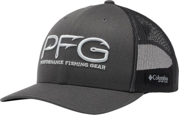 Columbia PFG Hooks Mesh Mid Crown Snapback Hat