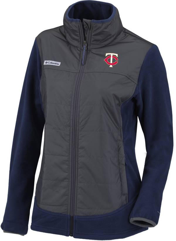 Columbia Women's Minnesota Twins Navy Full-Zip Fleece Jacket product image