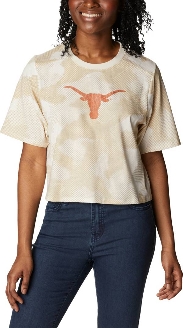 Columbia Women's Texas Longhorns White Park Box Shirt product image
