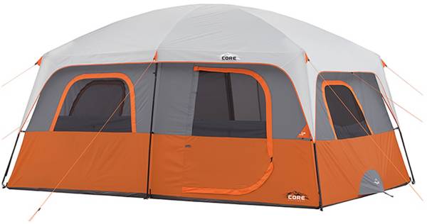 Core Equipment 10-Person Straight Wall Cabin Tent